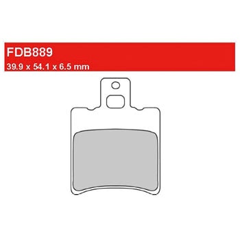 FDB889EF ECO Friction FERODO(�t�F���[�h) 73498495