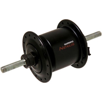 ADHC2100NCFL ハブダイナモ 20-24インチ対応 ブラック 28H ナット式 SHIMANO(シマノ)