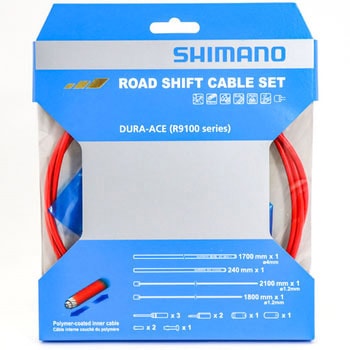 Y0BM98030 R9100 シフトケーブルセット レッド SHIMANO(シマノ)