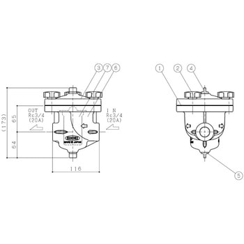 樹脂製ヘアキャッチャ MCI ショウエイ