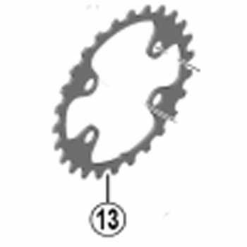 Y1VG24000 FC-M7000 24T-BB SHIMANO(シマノ)