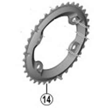 Y1VG98010 Y1VG98010 FC-M7000-2 34T-BB 1個 SHIMANO(シマノ
