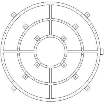 SUS304製バイブラマット(丸型) ショウエイ