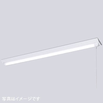 LEDioc LEDベースライト (LEDユニット一体形) 40W形逆富士形 ＜15mm幅＞ Hf32形定格出力形相当 5200Lmタイプ 2灯用相当 (プルスイッチ付) 岩崎電気