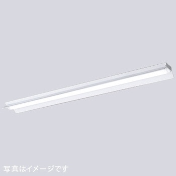 LEDioc LEDベースライト (LEDユニット一体形) 40W形笠付形 FLR40形相当 4000Lmタイプ 2灯用相当 (一般タイプ) 岩崎電気