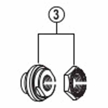 Y3E098020 FH-3500 右ロックナットユニット SHIMANO(シマノ)