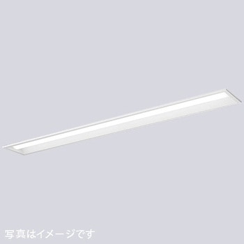 LEDioc LEDベースライト (LEDユニット一体形) 40W形埋込下面開放形 ＜15mm幅＞ Hf32形定格出力形相当 5200Lmタイプ 2灯用相当 (高効率タイプ) 岩崎電気