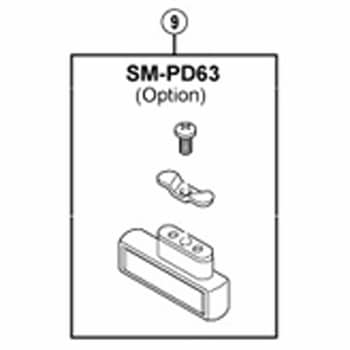 Y46J98010 SM-PD63 リフレクターユニット (左右ペア / オプション) SHIMANO(シマノ)