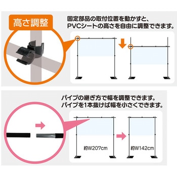飛沫ガードセット 第一ビニール
