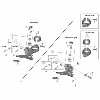Y5ZS22000 FD-R9100 リンクカバー SHIMANO(シマノ)