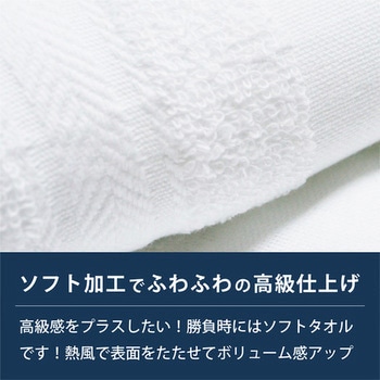【名入れ】国産白ソフトタオル240枚 レスタス