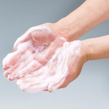 泡の色が変わるハンドソープ アルボース