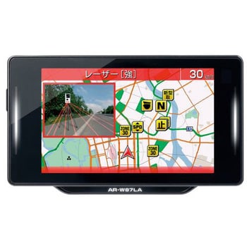 AR-W87LA 液晶GPSレーダー探知機 AR-W87LA 1個 セルスター 【通販 ...