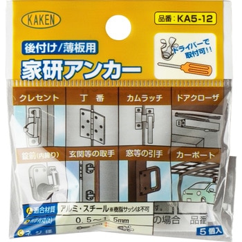 後付け/薄板用 家研アンカー 家研販売 ボードアンカー 【通販 後付け/薄板用 家研アンカー 家研販売 ボードアンカー 【通販