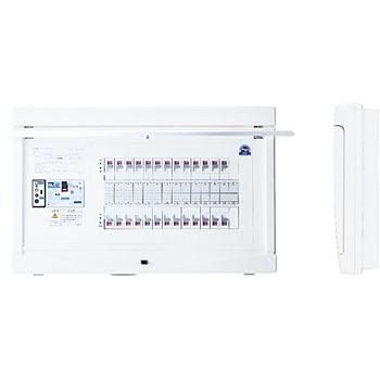 日東工業 感震ブレーカー対応 HCD形感震機能付ホーム分電盤 ドア付 露出・半埋込共用型 主幹3P60A 分岐26＋2 HCD3E6-262MG 日東工業 感震ブレーカー対応 HCD形感震機能付+非常用一次送り回路付