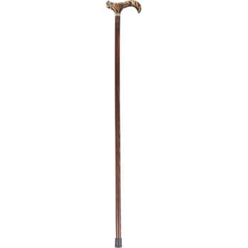 スペイン製 WOOD ステッキ 大理石調グリップ CAPTAIN STAG 一本杖 ...