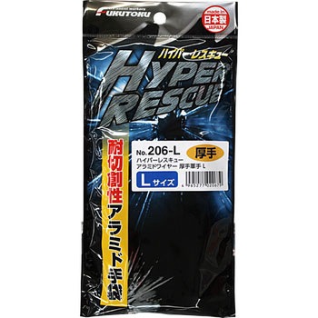 厚手アラミドワイヤー手袋 FUKUTOKU