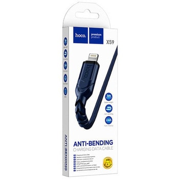 hoco X59 ANTI-BENDING iOSケーブル - hoco