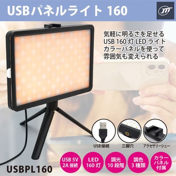 USBパネルライト160 JTT