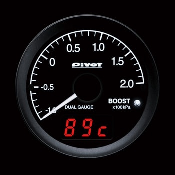 DRX-B DUAL GAUGE RS ブースト計 1個 Pivot 【通販サイトMonotaRO】