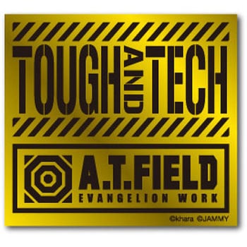 ATF-009G TOUGH and TECH ATロゴ エヴァンゲリオン ゼネラルステッカー