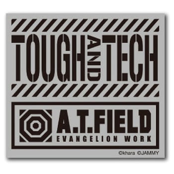 TOUGH and TECH ATロゴ 反射 S ゼネラルステッカー
