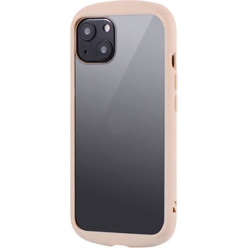 iPhone 13 耐衝撃ハイブリッドケース「Cleary」 ストラップホール付 LEPLUS
