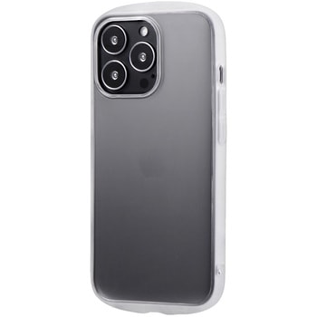 iPhone 13 Pro 耐衝撃マットハイブリッドケース「Frosty」 ストラップホール付 LEPLUS