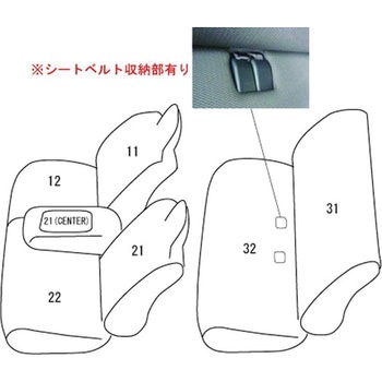 シートカバー ジュニア クラッツィオ