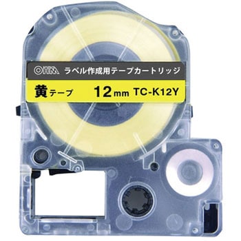 テプラ(キングジム)用 ラベル作成 互換カートリッジ オーム電機