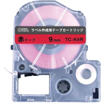 テプラ(キングジム)用 ラベル作成 互換カートリッジ オーム電機