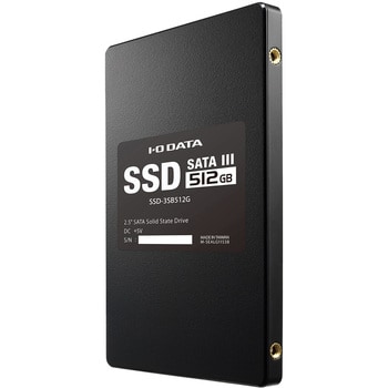 SSD-3SB512G Serial ATA3対応内蔵2.5インチSSD 1個 I ・O DATA(アイ ...