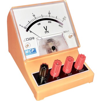 DCV-1 直流電圧計 1個 MCP 【通販モノタロウ】
