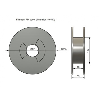 3Dプリンター用フィラメント PLA MarbleJet 大理石調 Filament PM