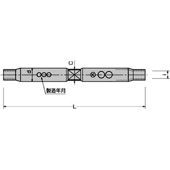 PS式ターンバックル(枠のみ) コンドーテック