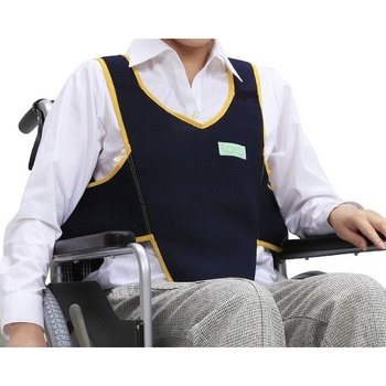 車いす用ワンタッチベルト キーパーエコ(メッシュ) フットマーク