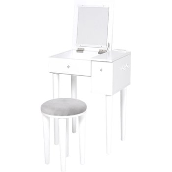 MD-6587WH(���C�g�Ȃ�) �h���b�T�[�Z�b�g �I�ׂ�LED���C�g�t��/�Ȃ� ��53cm �Б��T�C�h���[ �X�c�[���t�� �R���Z���g�t�� ��ʋ� ���� 73631200