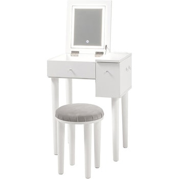 MD-6787WH(���C�g�t��) �h���b�T�[�Z�b�g �I�ׂ�LED���C�g�t��/�Ȃ� ��53cm �Б��T�C�h���[ �X�c�[���t�� �R���Z���g�t�� ��ʋ� ���� 73631218