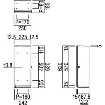 UFB-3S-3028-HLN 消火器ケース 1台 UNION(ユニオン) 【通販モノタロウ】