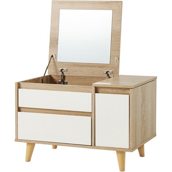 RD-1409NW �y�I�ׂ�3�F�z 2WAY �R���p�N�g �h���b�T�[�e�[�u�� ��60cm �R�X���e�[�u�� �ȃX�y�[�X ���� 73633160