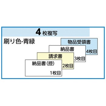 納品書 請求・受領付 ヒサゴ