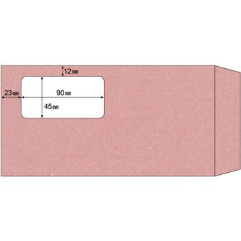 MF07 窓つき封筒 長形3号 ヒサゴ 73642476