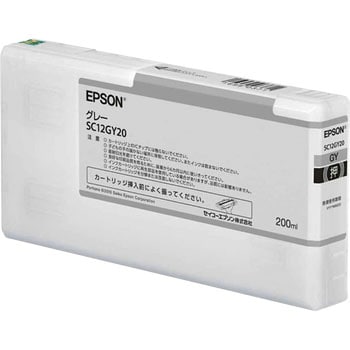 SC12GY20 純正インクカートリッジ EPSON SC12 1個 EPSON 【通販サイト