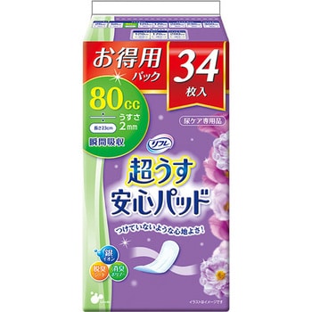 リフレ 超うす安心パッド お得用パック リブドゥコーポレーション 尿