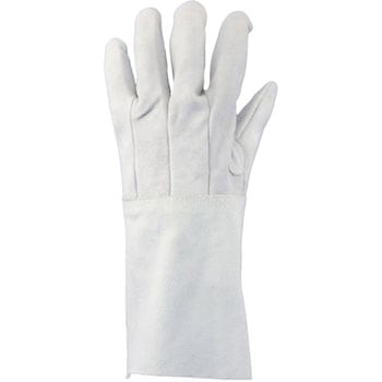 溶接用牛床革内縫手袋(袖長タイプ) 8711-7 日光物産(NIKKO)
