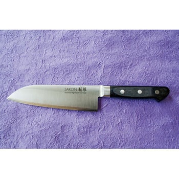 三徳包丁 粉末ハイス鋼 堺打刃物 6寸