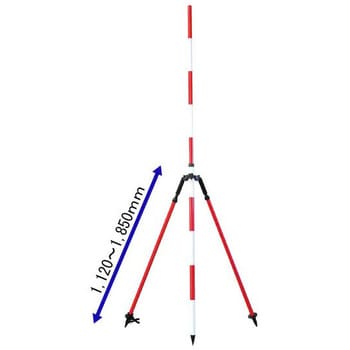 バイポッド ハイビスカス 測量用三脚 【通販モノタロウ】