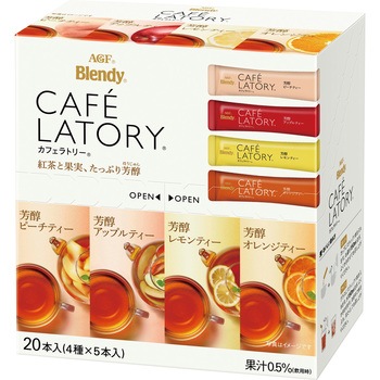 ブレンディ カフェラトリー スティック フルーツティーアソート本 Agf インスタント紅茶 通販モノタロウ