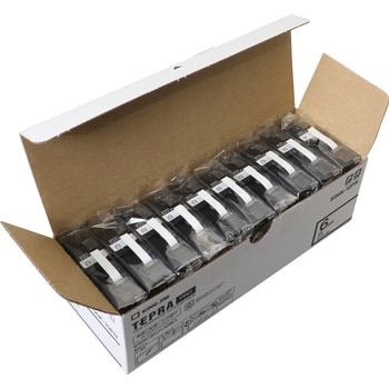 SS6K-10PN PROテープエコパック白ラベル 1箱(10個) キングジム 【通販モノタロウ】
