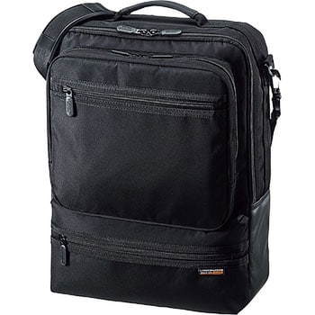 BAG-3WAY23BK 3WAYビジネスバッグ(縦型・通勤用) サンワサプライ ...